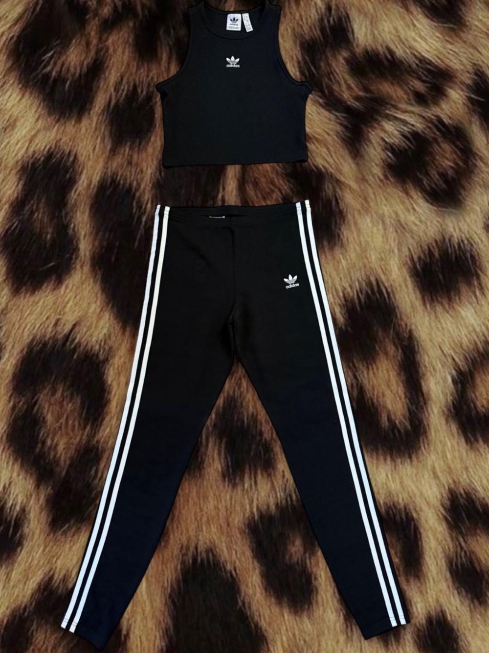 ADIDAS Black Matching Set